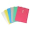 C-Line Products 8-1/2" x 11" Assorted Reusable Top Load XL Poly Envelope with String Closure, 24EA/DS, 6DS/CT 58020-DS - alternate 1